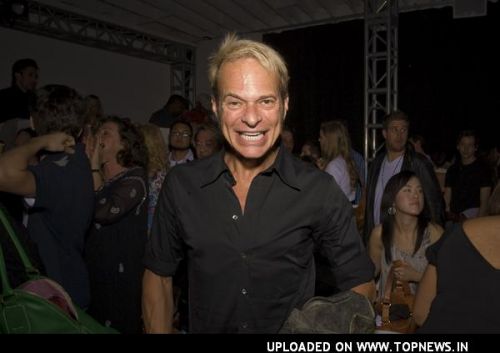 David Lee Roth at Mercedes-Benz Fall 2008 Fashion Week at Smashbox Studios - Maggie Barry Front Row