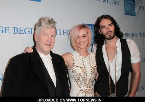 Katy Perry and Russell Brand at 3rd Annual "Change Begins Within" Benefit Celebration Presented by the David Lynch Foundation Katy Perry and Russell Brand at 3rd Annual "Change Begins Within" Benefit Celebration Presented by the David Lynch Foundation