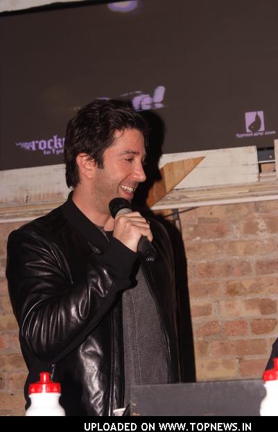 David Schwimmer at "Run Fat Boy, Run" Chicago Premiere- Afterparty