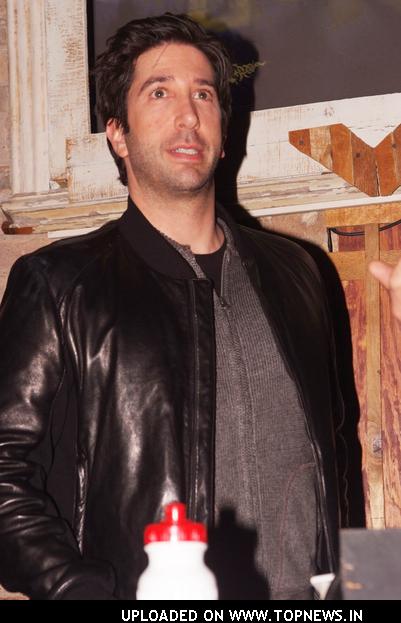 David Schwimmer at "Run Fat Boy, Run" Chicago Premiere- Afterparty