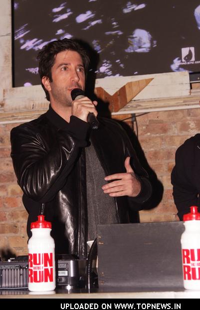 David Schwimmer at "Run Fat Boy, Run" Chicago Premiere- Afterparty