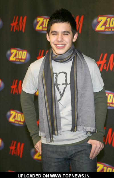 David Archuleta at Z100's Jingle Ball 2008 - Press Room David Archuleta at Z100's Jingle Ball 2008 - Press Room