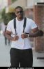 DeAndre Jordan walking through Beverly Hills