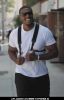 DeAndre Jordan walking through Beverly Hills