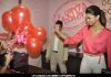 Deepika Padukone looked stunning in high-waisted trousers and a pink silk top while inaugurating the 12th pin-up store 