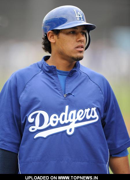 Delwyn Young at 2008 MLB - New York Mets at Los Angeles Dodgers (4-5) - May 6, 2008 Delwyn Young at 2008 MLB - New York Mets at Los Angeles Dodgers (4-5) - May 6, 2008