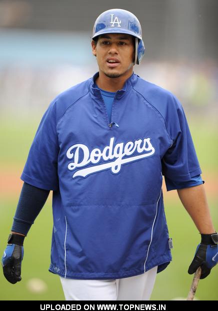 Delwyn Young at 2008 MLB - New York Mets at Los Angeles Dodgers (4-5) - May 6, 2008