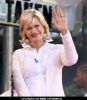 Diane Sawyer at ABC's Good Morning America at Bryant Park in New York on May 30, 2008