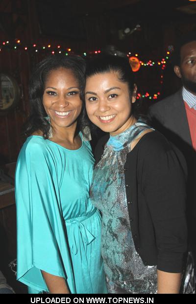 Dr Yamma Brown and Satya Vanii at Tommie Rae Brown Hosts Birthday Party at the Rainbow Bar in Hollywood 