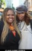 Echo Hattix and Elise Neal at Doll Phace Featuring Baby Bash "Get Use To This" Music Video Filming at Sony Studio