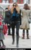 Elle Macpherson at the School Run in London on November 22, 2010