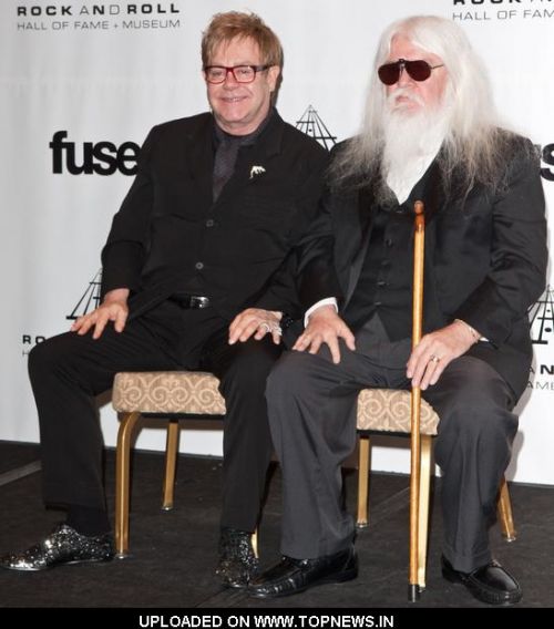 ELTON AND LEON IN 2010