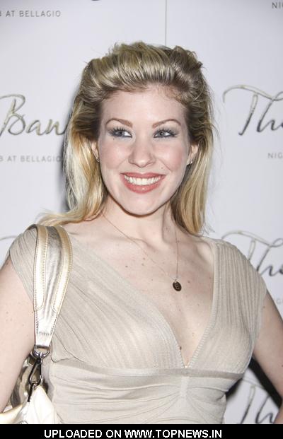 Emily West at Hilary Scott 25th Birthday Celebration at The Bank Nightclub in Las Vegas on April 3, 2009