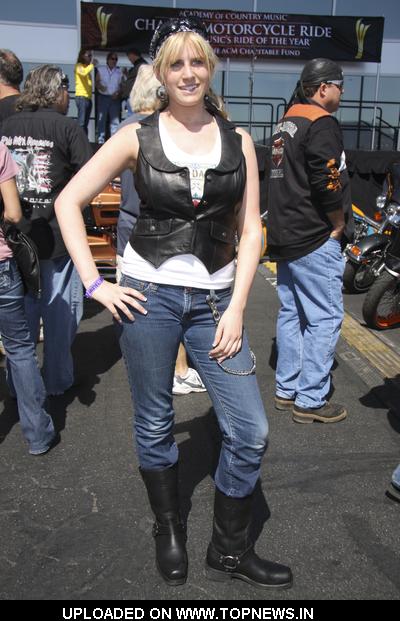 Emma Mae Jacob at 5th Annual Academy of Country Music Charity Motorcycle Ride Emma Mae Jacob at 5th Annual Academy of Country Music Charity Motorcycle Ride