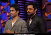 Emraan Hashmi and Tusshar Kapoor on the set of Bigg Boss Season 5 'Aapka Farmaan' at Lonavala