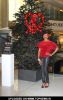 Estelle Switches on the Kenneth Cole Christmas Tree Lights in Support of World AIDS Day at House of Fraser, Westfield in London