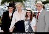 Ezra Miller, Tilda Swinton and John C Reilly at 64th Annual Cannes Film Festival 