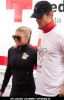 Fergie and Josh Duhamel  at  The American Red Cross Youth Run Hosted By Josh Duhamel - Arrivals