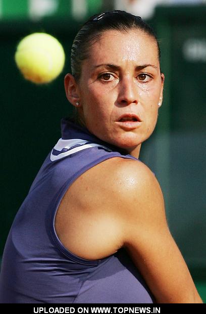 Flavia Pennetta at Sony Ericsson WTA Tour 2008 Rome