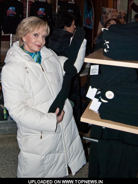 Florence Henderson Handprint Ceremony at Planet Hollywood Times Square in New York City on December 10, 2010 Florence Henderson Handprint Ceremony at Planet Hollywood Times Square in New York City on December 10, 2010