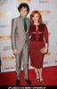 Geoffrey Arend and Christina Hendricks at The Trevor Project's 2011 Trevor Live! - Arrivals