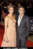 George Clooney and Stacy Keibler at Film Festival 