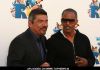 Jamie Foxx and George Lopez at 20th Century Fox Studio's "Rio" Sneak "Beak" Screening - Arrivals