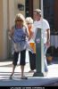 Goldie Hawn leaving a restaurant in Brentwood
