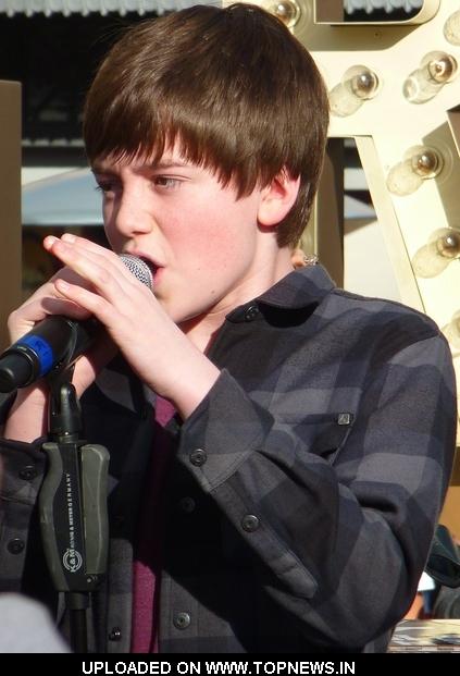 Greyson Chance in Concert at The Grove in Los Angeles