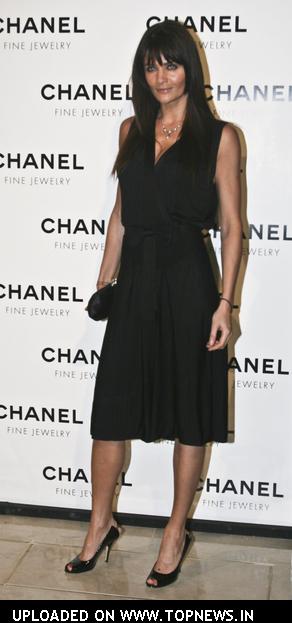 Helena Christensen at Chanel Fine Jewelry - Night of Diamonds - At the Plaza in NYC