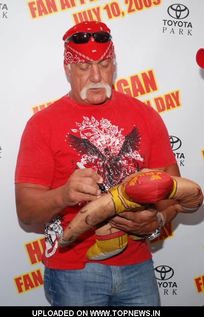 Hulk Hogan Fan Appreciation Day at Toyota Park July 10 2009