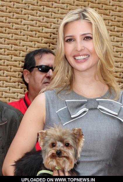 Ivanka Trump at Milk-Bone Celebrates Its 100th Anniversary in Times Square - Arrivals