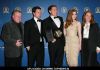 Jack McGee, Mark Wahlberg, David O. Russell, Amy Adams and Melissa Leo at 63rd Annual DGA Awards - Press Room