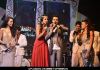Jacqueline Fernandez and Neha Dhupia at New Year's bash "Seduction" at Sahara Star