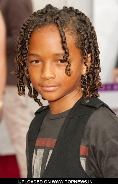 Jaden Smith at Hanna Montana The Movie World Premiere Arrivals