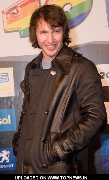 James Blunt at 40 Principales Awards 2008 - Arrivals and Show