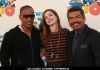 Jamie Foxx, Anne Hathaway and George Lopez at 20th Century Fox Studio's "Rio" Sneak "Beak" Screening - Arrivals
