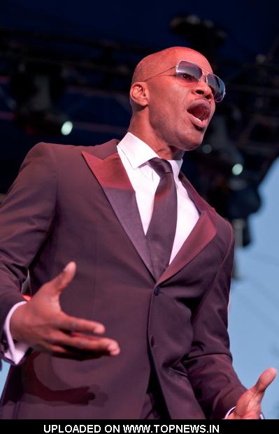 Jamie Foxx in Concert at the Tulalip Amphitheater in Tulalip
