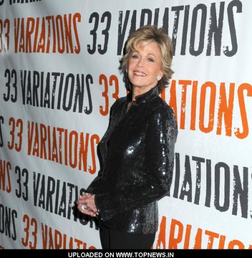 Jane Fonda at  "33 Variations" Broadway Play Opening Night After Party - Arrivals