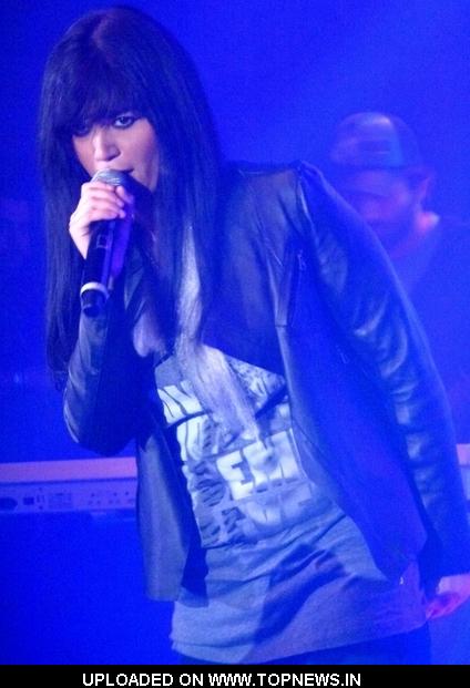 Jena Lee at NRJ Music Tour at Salle Wagram in Paris 