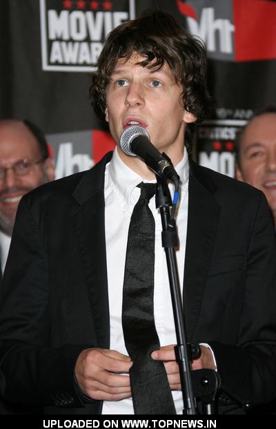 Jesse Eisenberg at 16th Annual Critics' Choice Movie Awards - Press Room