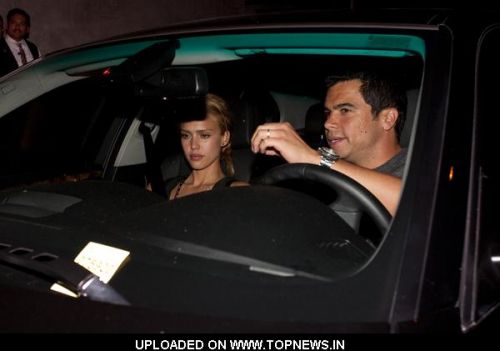 Jessica Alba at Celebrities Departing Villa in Hollywood on July 10, 2009 Jessica Alba at Celebrities Departing Villa in Hollywood on July 10, 2009