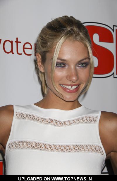 Jessica Hart at 2009 Sports Illustrated Swimsuit Issue Party at LAX 