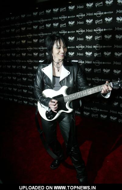 Joan Jett at "Icons of Music II Auction to Benefit Music Rising"-Arrivals