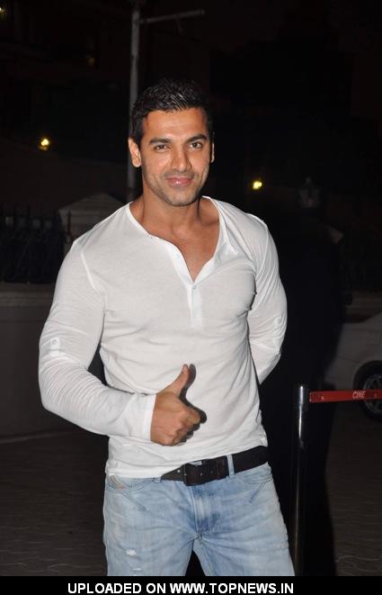 John Abraham at Housefull 2 first look launch, Cinemax, Mumbai