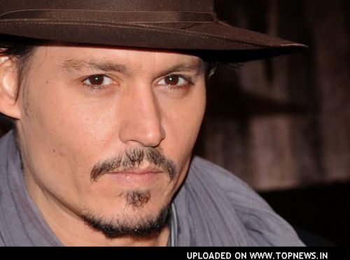 Johnny Depp Smiling