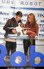 Allison Hagendorf at  - Day 3 - Justin Bieber Unveils the "mRobo" Bass Portable Speaker & Dancing Robot 