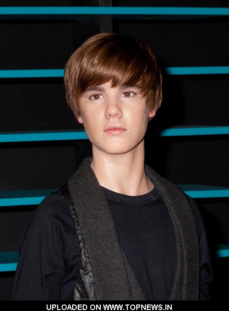 justin bieber wax figure in new york. Event: Justin Bieber#39;s Wax