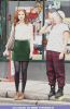 Karen Gillian seen out in walking in Highgate