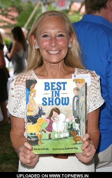 Karen LeFrak at 7th Annual East Hampton Library Authors Night 